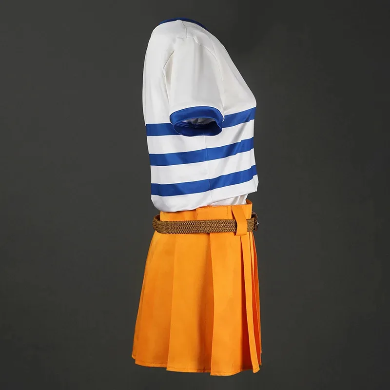 Tv New Movie Monkey D Luffy Cosplay Nami Roronoa Zoro Cosplay Costume Suits Pirates Regiment Uniform Short Skirt Halloween