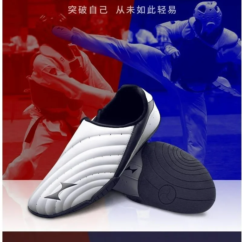 2025 جديد أحذية التايكوندو الرجال النساء الفاخرة العلامة التجارية تاي تشي أحذية الأزواج مريحة لينة فنون الدفاع عن النفس أحذية رياضة التدريب الأحذية #5