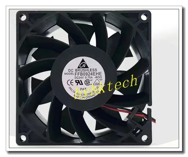 Электронный вентилятор PFB0924EHE DC24V 0.75A -ROO 2-линейный вентилятор охлаждения с частотой