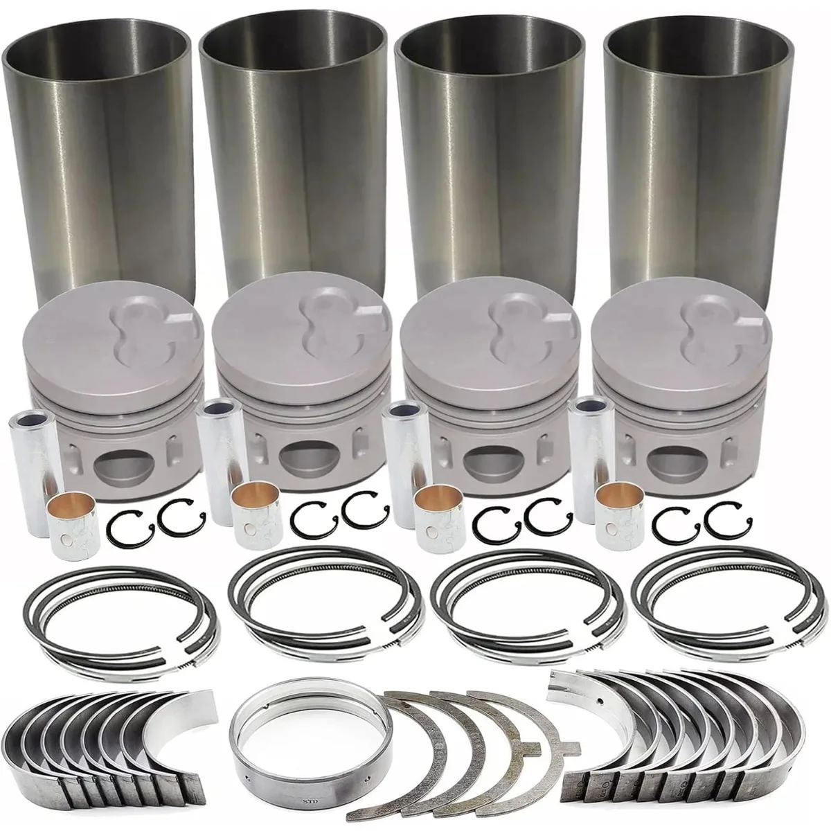 

Overhaul Rebuild Kit NO Gasket Valve for Mitsubish Fuso Canter FB 3.3L Truck Engine