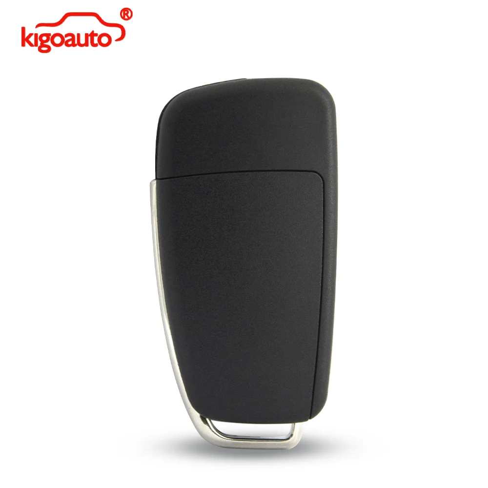 KIGOAUTO Klappbarer Autoschlüssel 8P0 837 220 D für Audi A1 A3 TT S1 S3 Q3 2005+ 434 MHz ID48 HU66 3 Tasten PN 8P0837220D – Detail 2