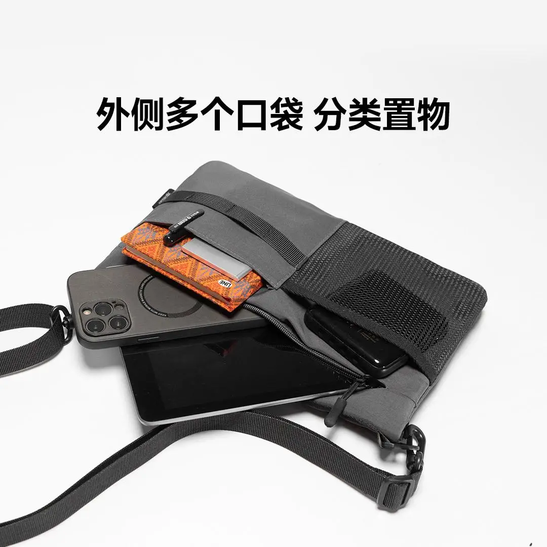 Xiaomi Yuanluzhe Travel Bag Men\'s Chest Bag Outdoor Leisure Crossbody Bag Nylon Handbag for Wander Hiking Dropshipping