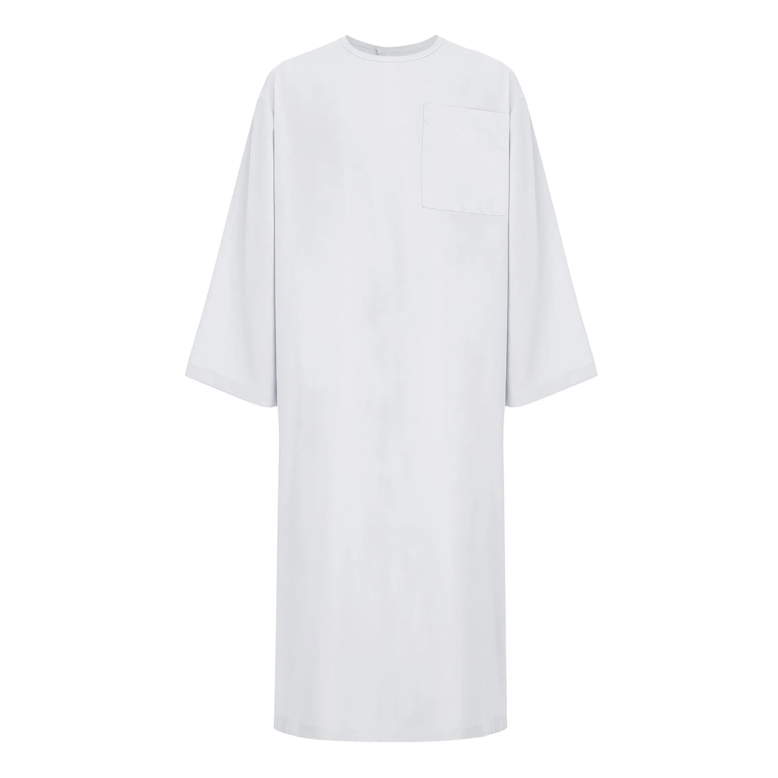 

Kids Adaptive Medical Gown 3Pcs Long Sleeve Back Split Hook and Loop Closure with Pocket for Special Needs Boys Girls Patients