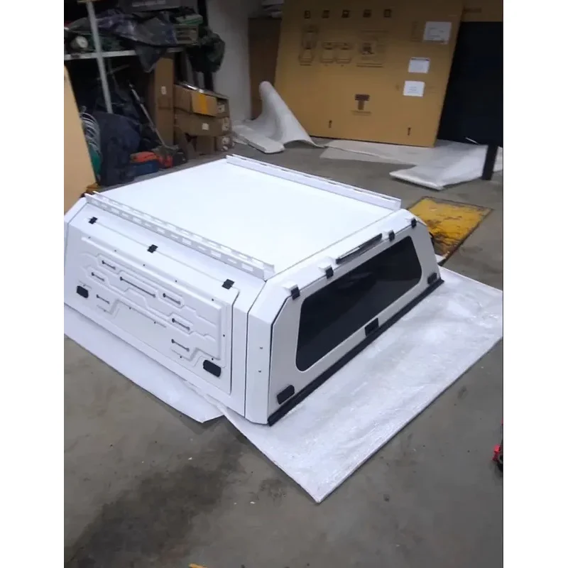 

Aluminum Alloy Material Dual Cab Hardtop 4x4 Pick up Pickup Truck Bed Canopy Topper F70 Accessories High Quality Hot Selling