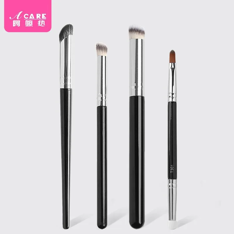 DX01/Concealer brushA1PQ0-Easy Finger Belly Detail Brush Poeder Foundation Brush Eye Contour Brush Spot Tear Groove Makeup Brus