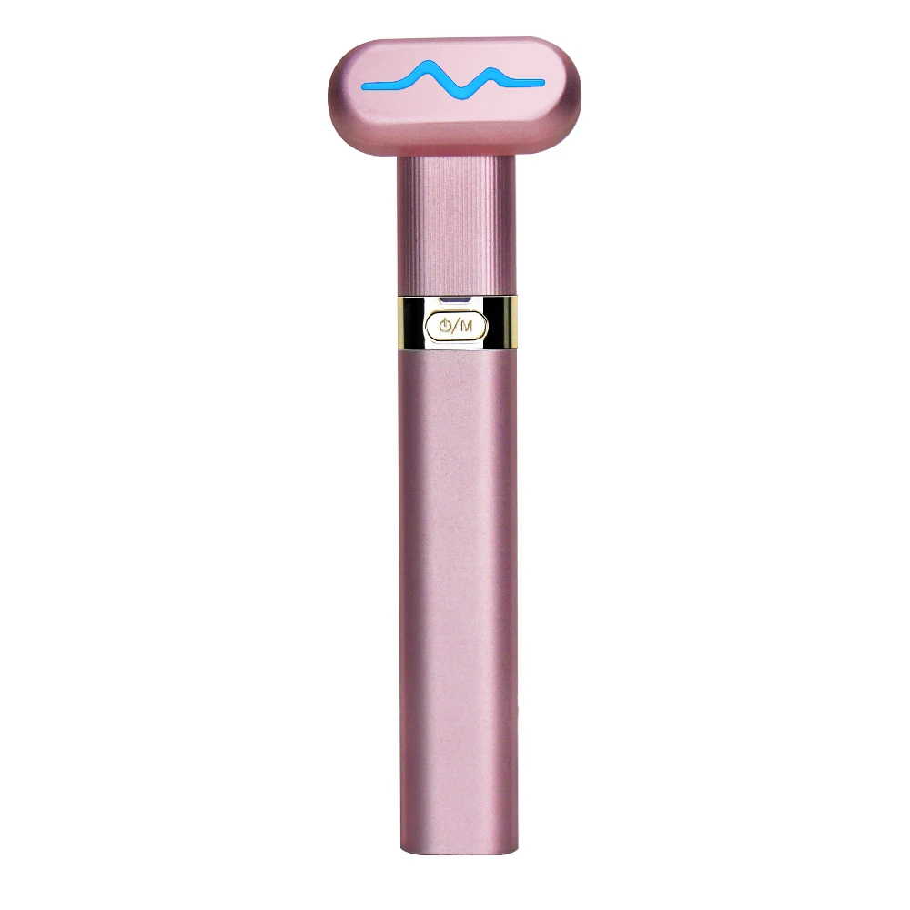 Handheld LED Red Light Therapy Face and Neck Lift Massager Skin Care Vibrating EMS Eye Massage Stick