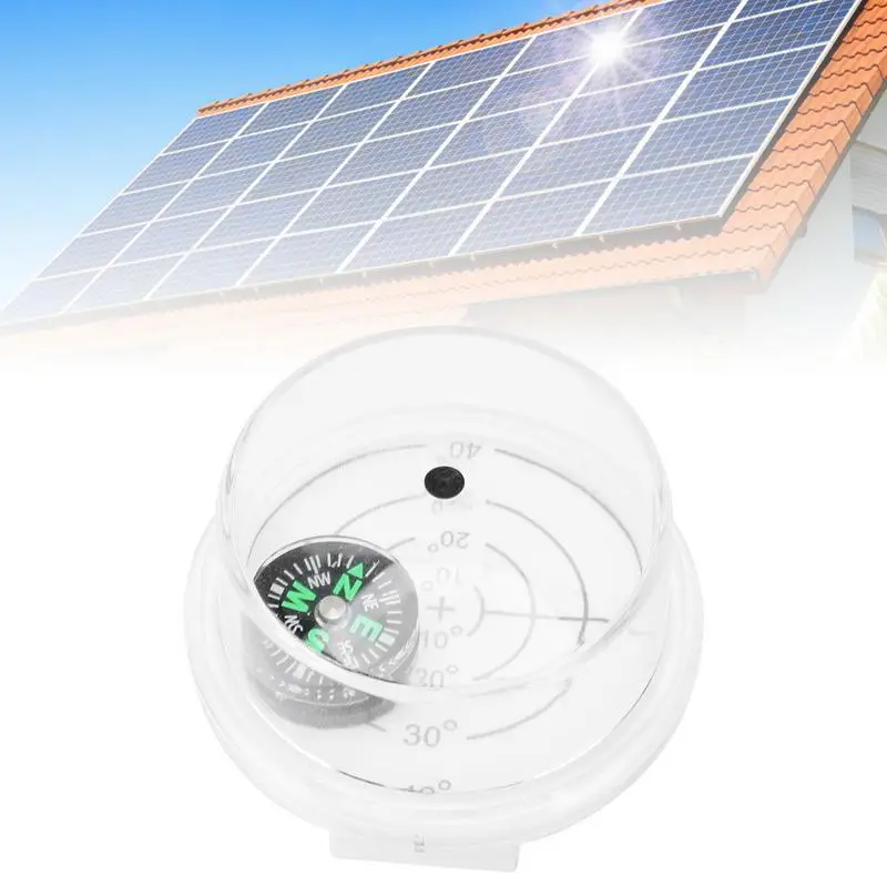 Solar Angle Guide Waterproof Sun Angle Finder Guide with Compass Solar Tracking System Solar Panel Accessories Find The Optimal