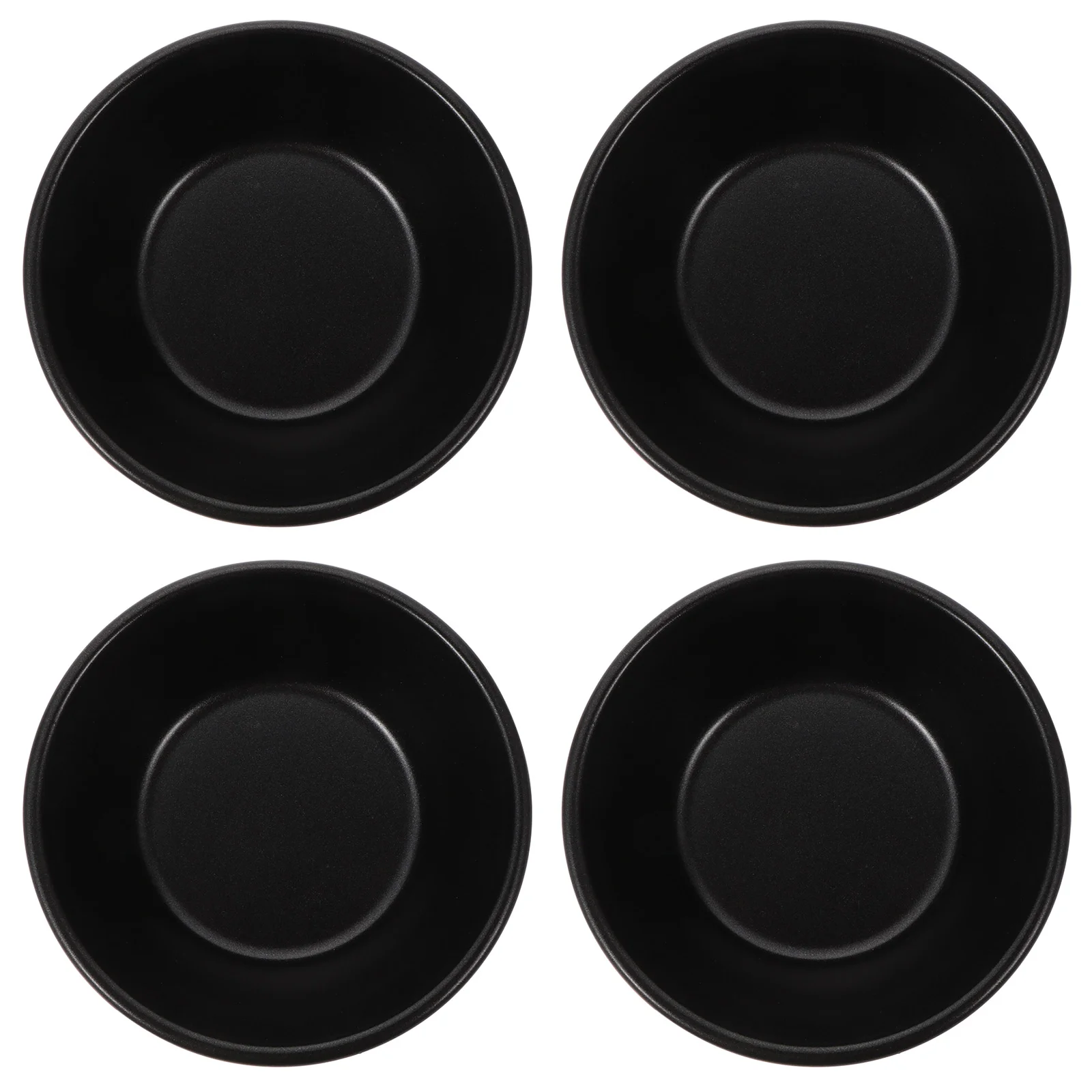 

4 Pcs Egg Tart Mold Non-stick Baking Molds Practical Fudge Bread Pan Cupcake Kitchen Carbon Steel Healthy