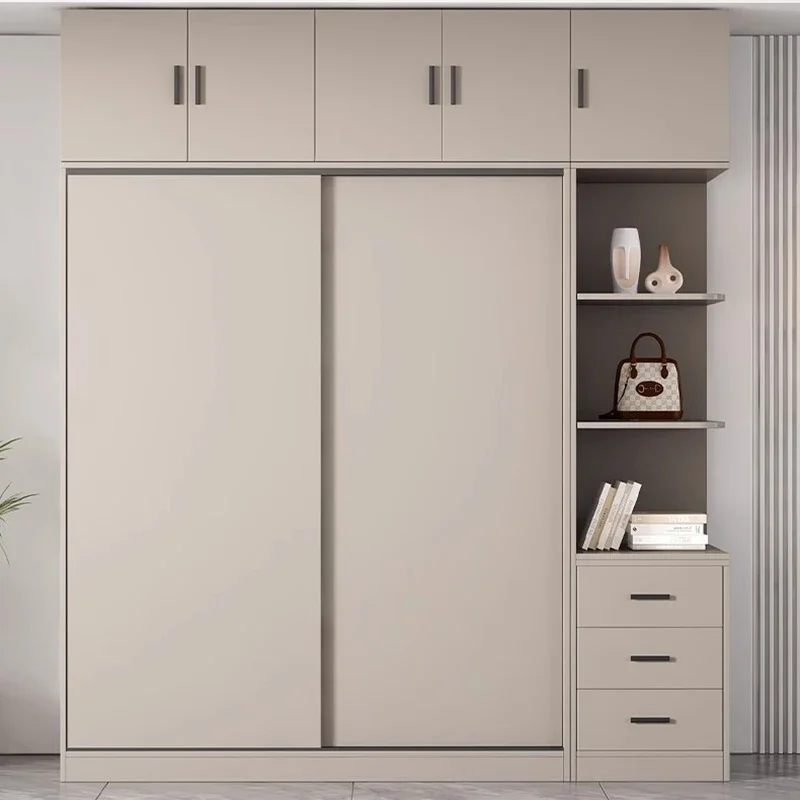 

Luxury Modern Wardrobes Display Hanging Clothing Rack Portable Wardrobes Foldable Apartment Armario De Ropa Furniture Bedroom