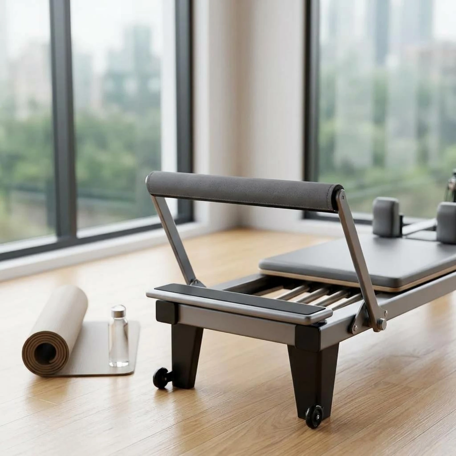 Bild 4: Pilates-Stangenabdeckung, verschleißfeste Hülle, Fitness-Ausrüstung, glatter Griffschutz mit genähten Kanten für Trainingsgeräte