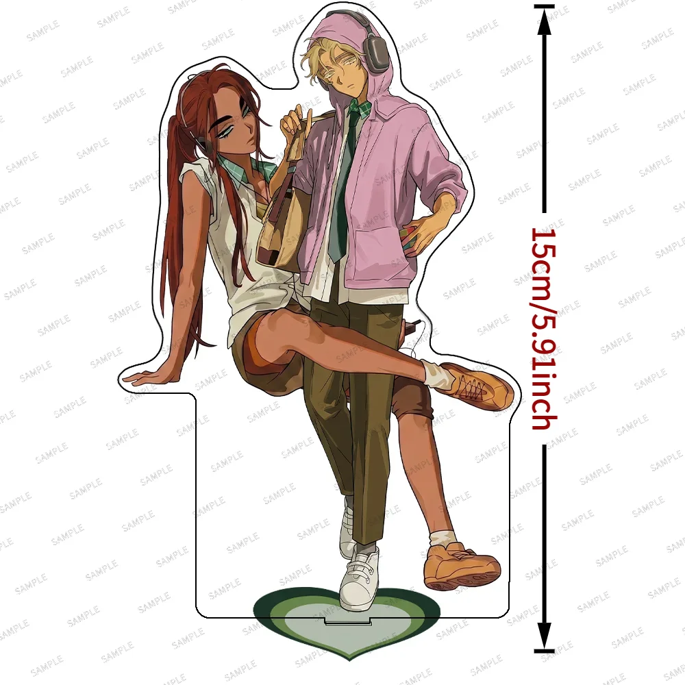 Anime Alien Stage 2026 Mizi Sua Ivan Luka till Hyuna Acrylic Keychain Stand Cute Character Desk Decor Model for Fans Gift
