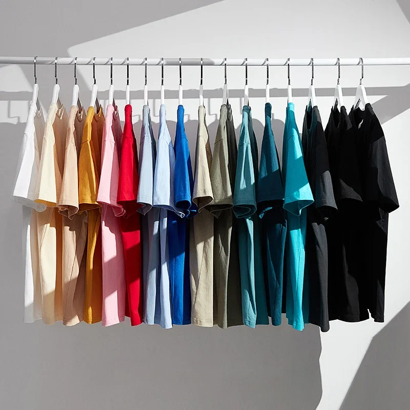 صيف جديد عالي الجودة مطبوعة قصيرة الأكمام تي شيرت الرجال القطن الخالص ضوء فاخر الجولة الرقبة تي شيرت العصرية الفاخرة #2