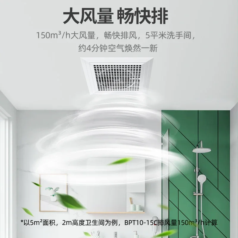 Abluftventilator für Küche und Badezimmer. Ventilator für zu Hause