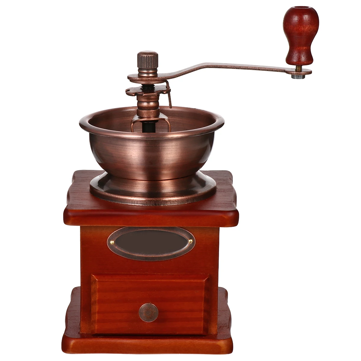 

Wooden Coffee Grinder Manual Hand Operated Small Coarse Beans Mill Vintage Travel Home Kitchen Manual Coffee Bean Grinder Bar