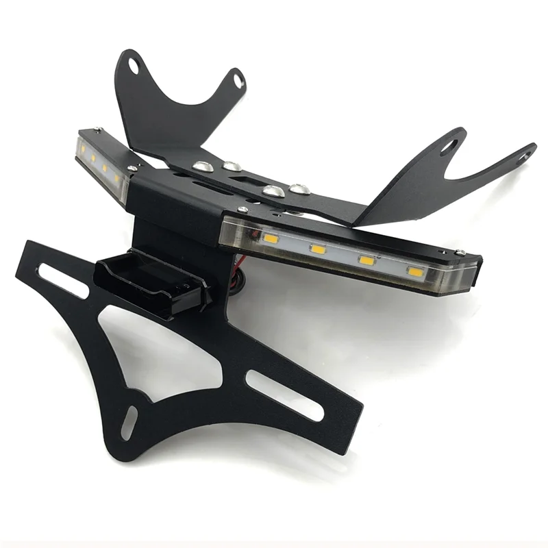 Motorcycle Rear Bracket License Plate Frame Holder Turn Signal Light for Honda CB650R CBR650R 2021 2022 2023