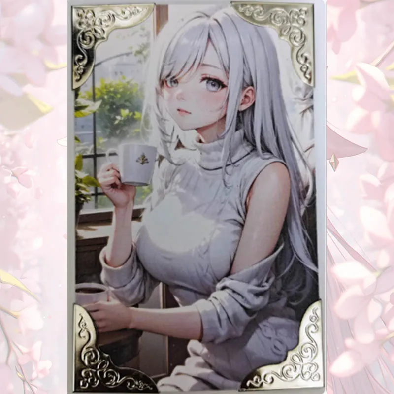 Goddess Story Rose Island ACG card Nilou Raiden Shogun Sangonomiya Kokomi Lumine Noelle boy Toy collection Birthday gifts