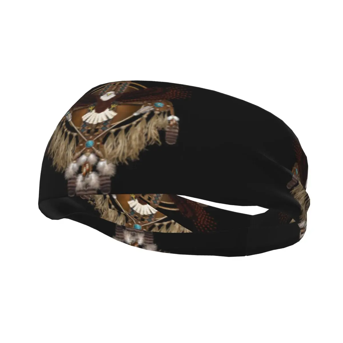 Eagle Elastic Hair Band Yoga Headband Makeup Hair Hoop Headwrap