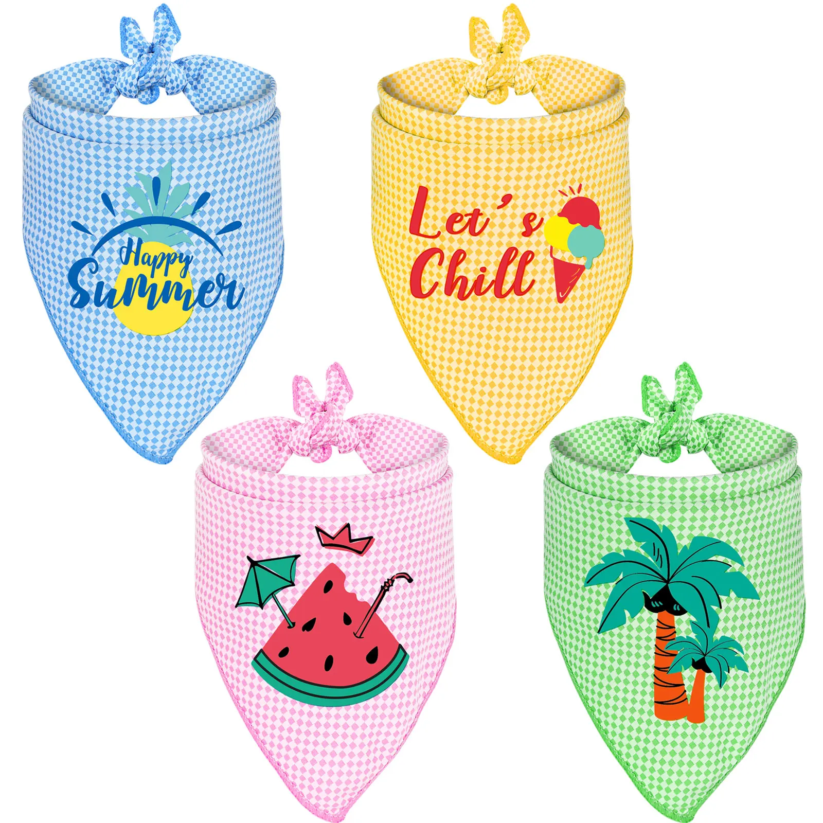 

4pcs Mat Towels Summer Portable Pet Mat For Dog For Dogs Pad Pet Cooling Towels Accessories Dog Cooling Pad Ice Towel