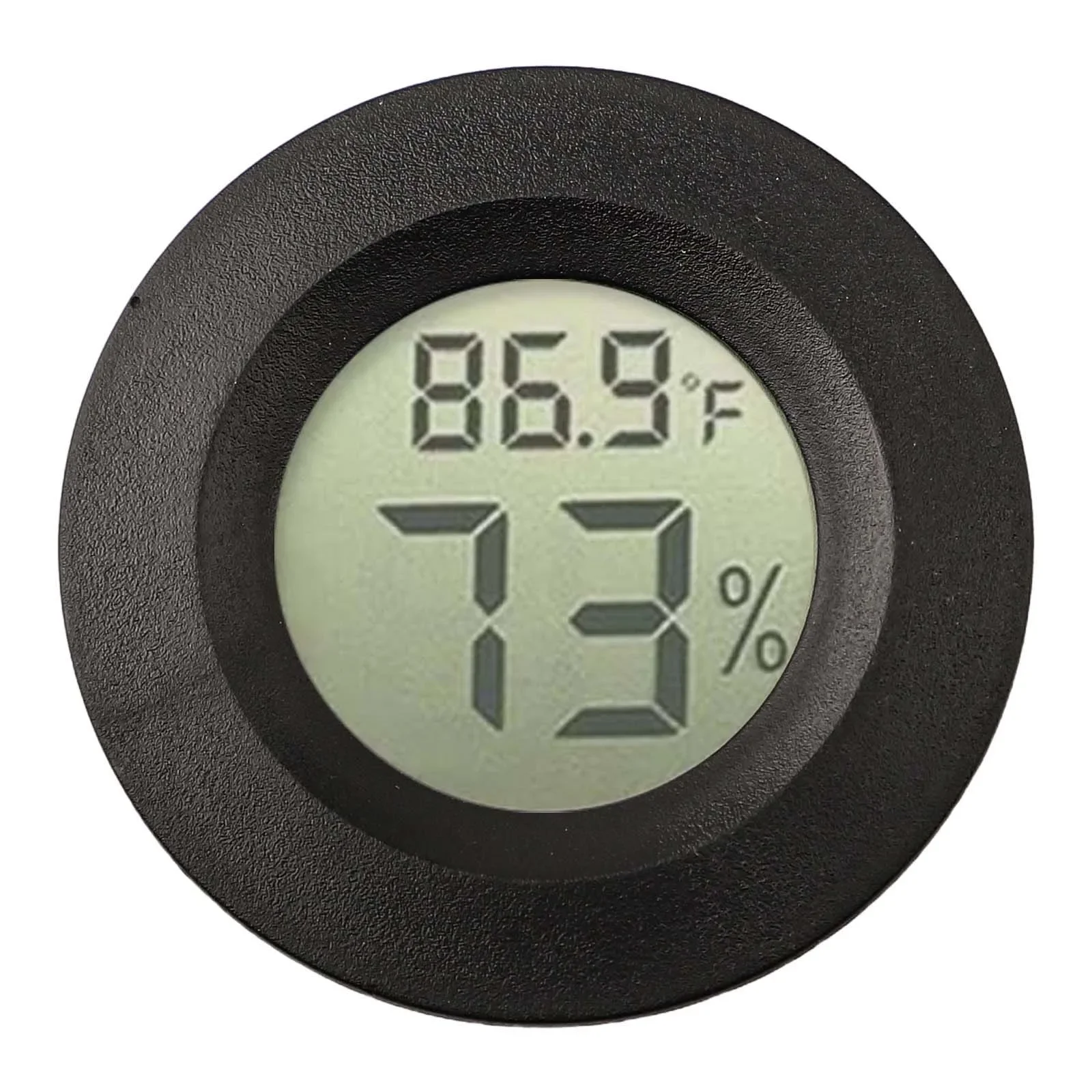 6PC Slim Hygrometer Thermometer Set Clear Display For Easy Monitoring Of Humidity And Temperature Battery Powered Convenience