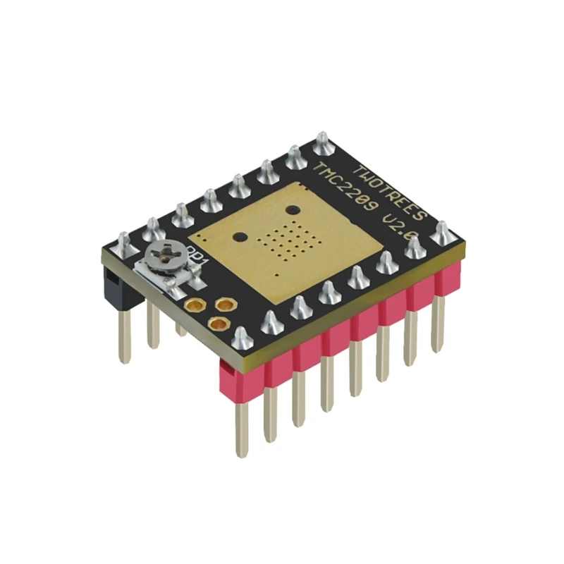 TMC2209 V2.0 Stepper Motor Driver with Heatsink for 3D Printer 256 Microsteps 2.5A for SKR1.3 1.4 Robin-Nano