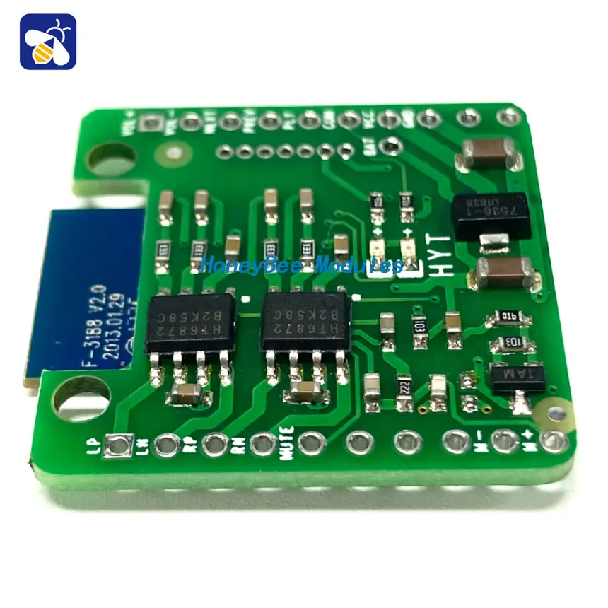 CSR8645 Bluetooth 5.0 amplifier board module audio receiver APTX dual 5W speaker audio amplifier lossless