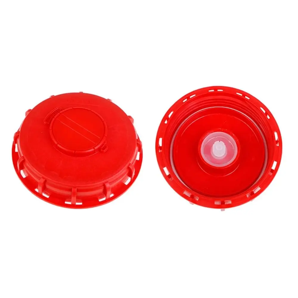 1Pcs with Gasket IBC Tank Lid Good Sealing for IBC Water Tank Water Liquid Tank Cap Plastic with Breathing Hole Red Cover