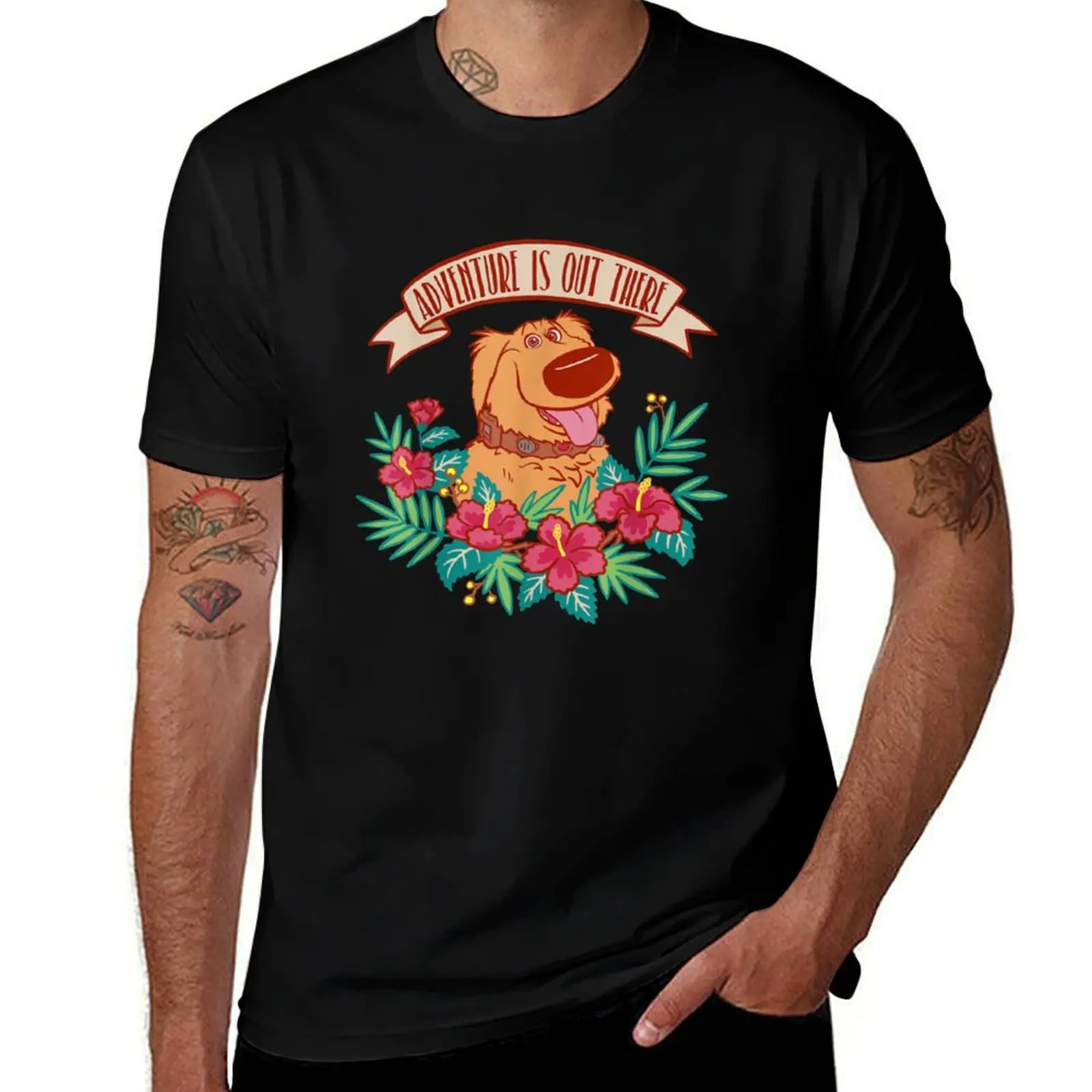Dug Up tropical T-Shirt Holiday Party Tee Shirt