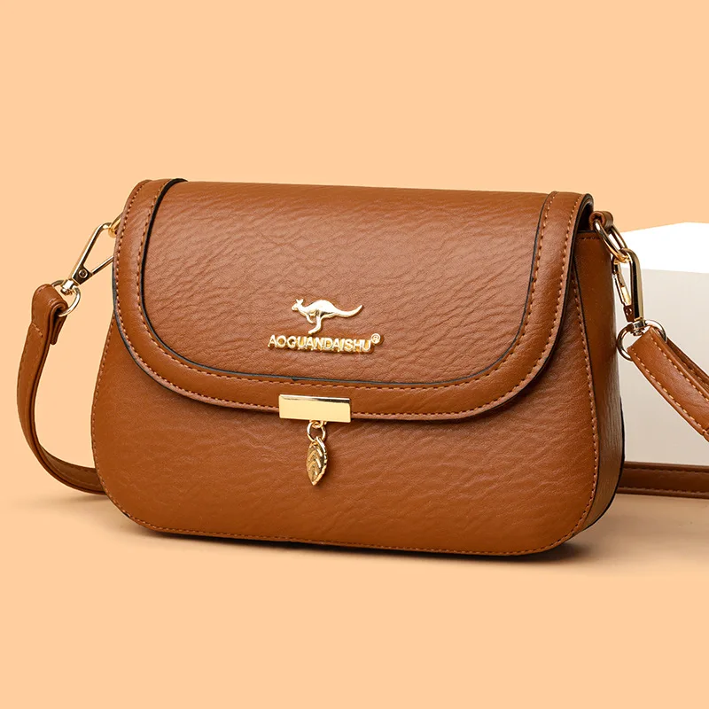 

2025 New Cross-border Women's Bag - Stylish High-End Feel, Versatile Soft Leather, Shoulder/Crossbody Coin Purse"