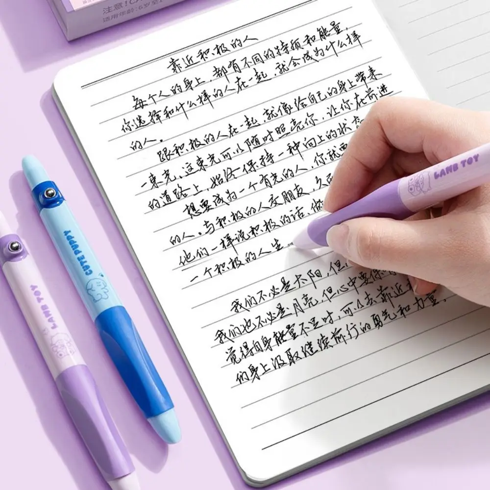 

Новая авторучка с героями мультфильмов, сменный мешок для чернил, гелевая ручка, ручка для коррекции осанки, нейтральная ручка, сменный мешок для чернил, ручки