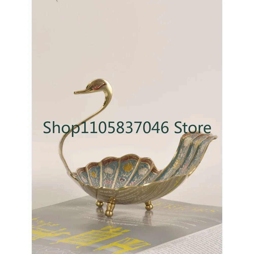 Light luxury home snacks, dried fruit dishes, desktop tea tables, handicrafts and ornaments