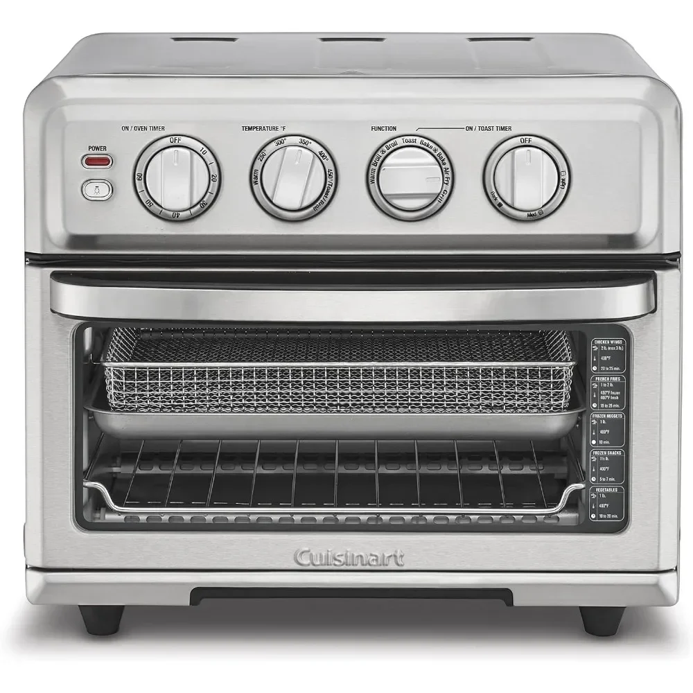 Four grille-pain à convection, four 8-1 avec cuisson, gril, griller et options chaudes, acier inoxydable, TOA-70