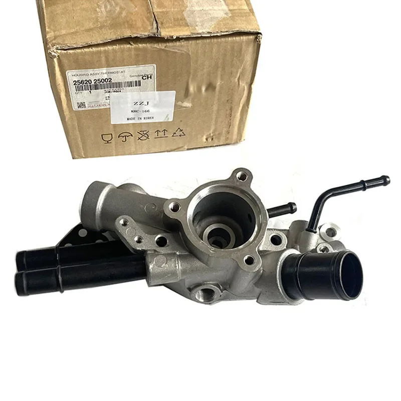 NBJKATO Brand New Genuine Thermostat Housing 25620-25002 For 2007 - 2012 Kia Rondo Carens