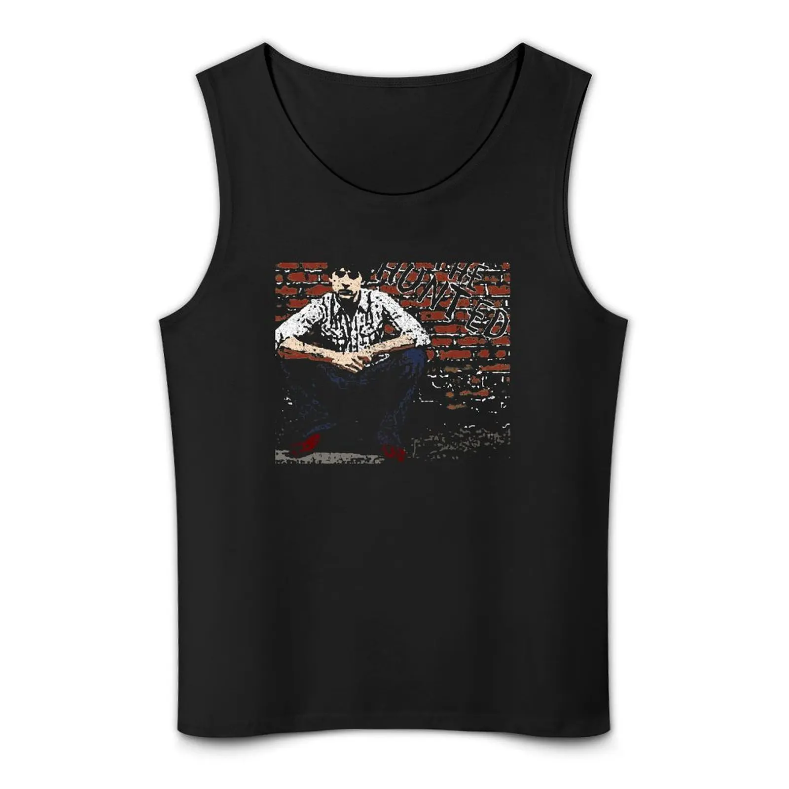 The Hunted (That One Night) Tank Top T-shirt male Men's gym t-shirt t shirt