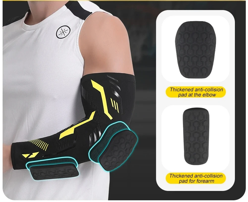 1 Piece Elbow Protection Compression Elbow Pad Sleeve Basketball Football Volleyball Sports Compression Elbow Joint Protector