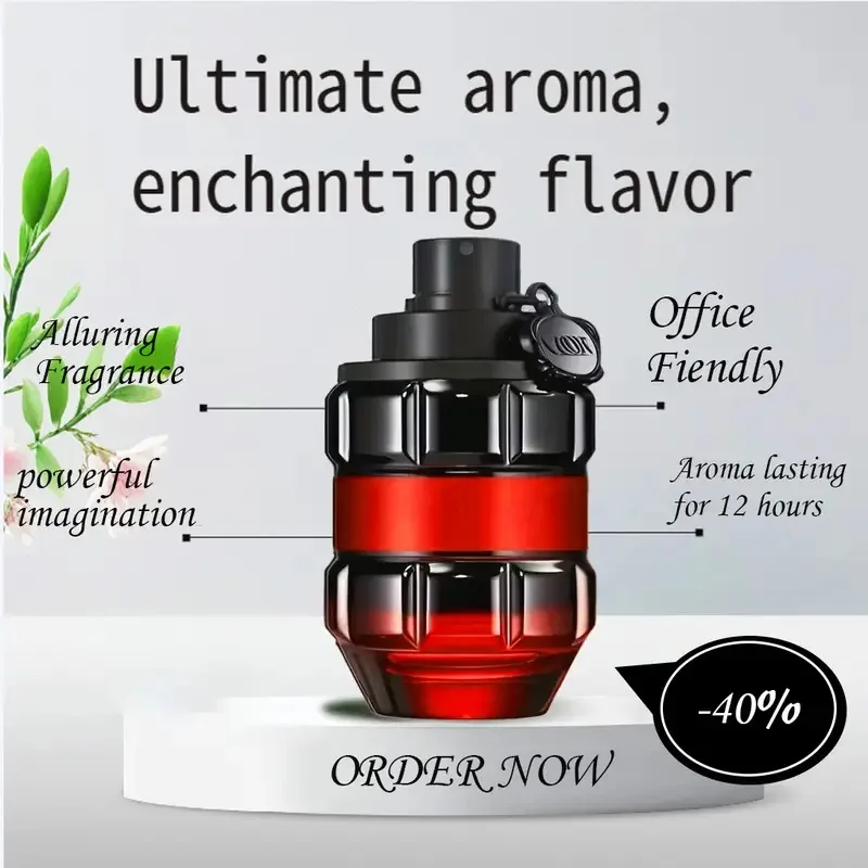 Viktor&Rolf – Spicebob Infrarot-Eau de Toilette – Holz und würzig – Herren-Gulong – Leder- und Zimtduft