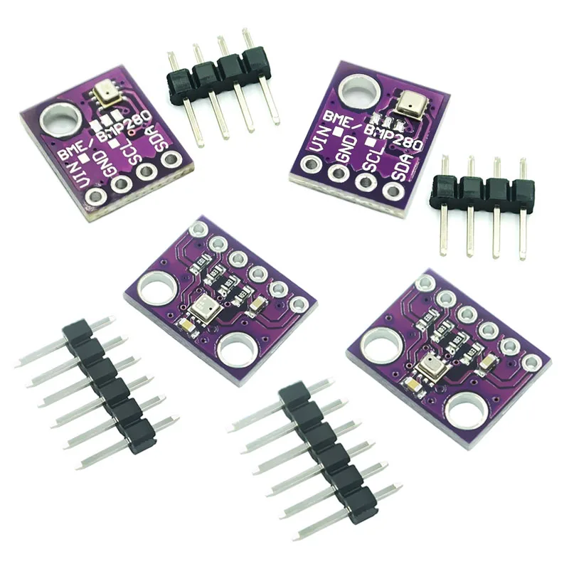 I2C/SPI BME280-3.3 BME280 BMP280 5V 3.3V Digital Module Temperature Barometric Pressure Sensor Module for Arduino GY-BME280