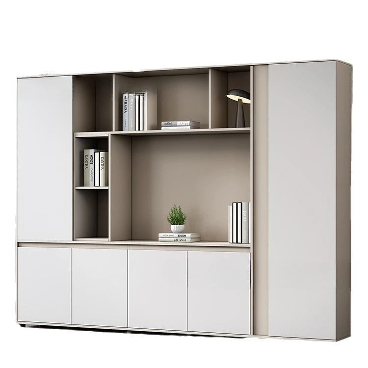 Office File Cabinet Information Cabinet Wooden Modern Simple Bookcase Boss Background Cabinet Locker Wall Locker