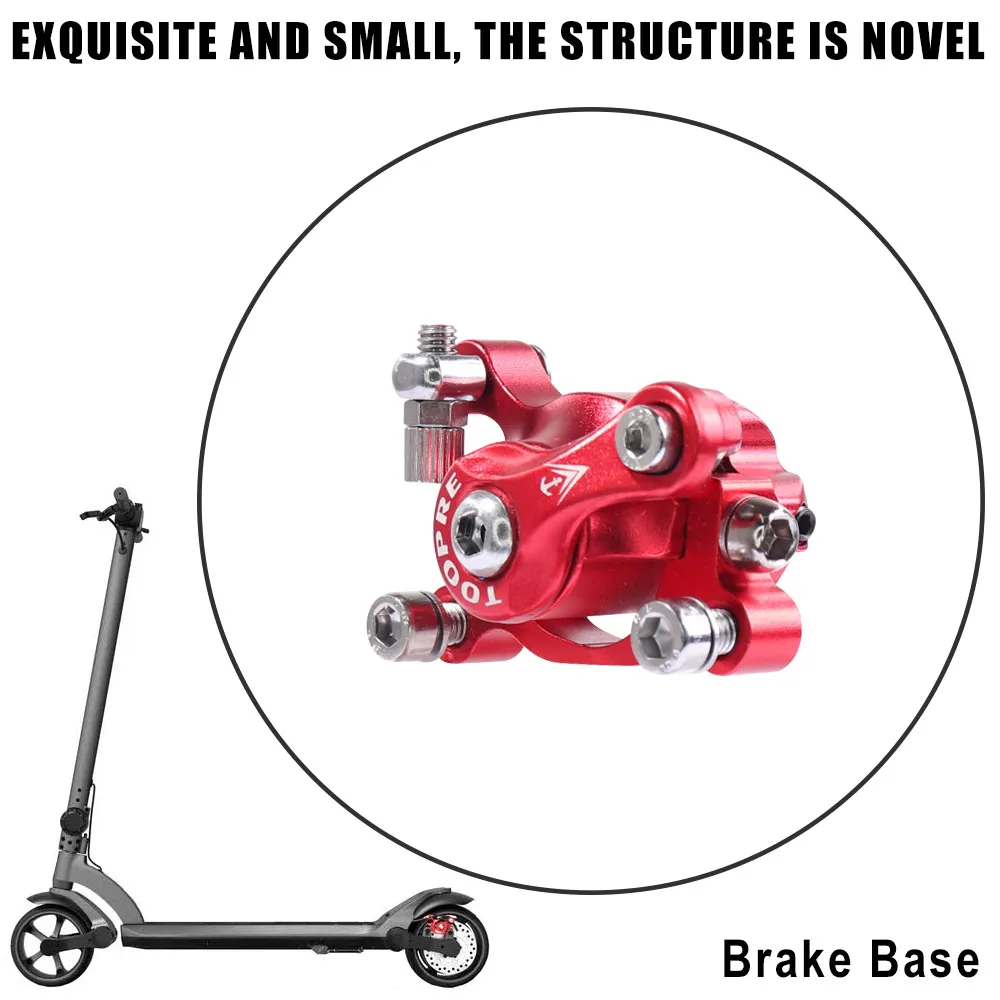 Disc Brake E-Bicycle for 10/12 Inch Xinlong ZOOM Electric Scooter Folding Aluminum Alloy Driving Brake Lever Hydraulic Brakes