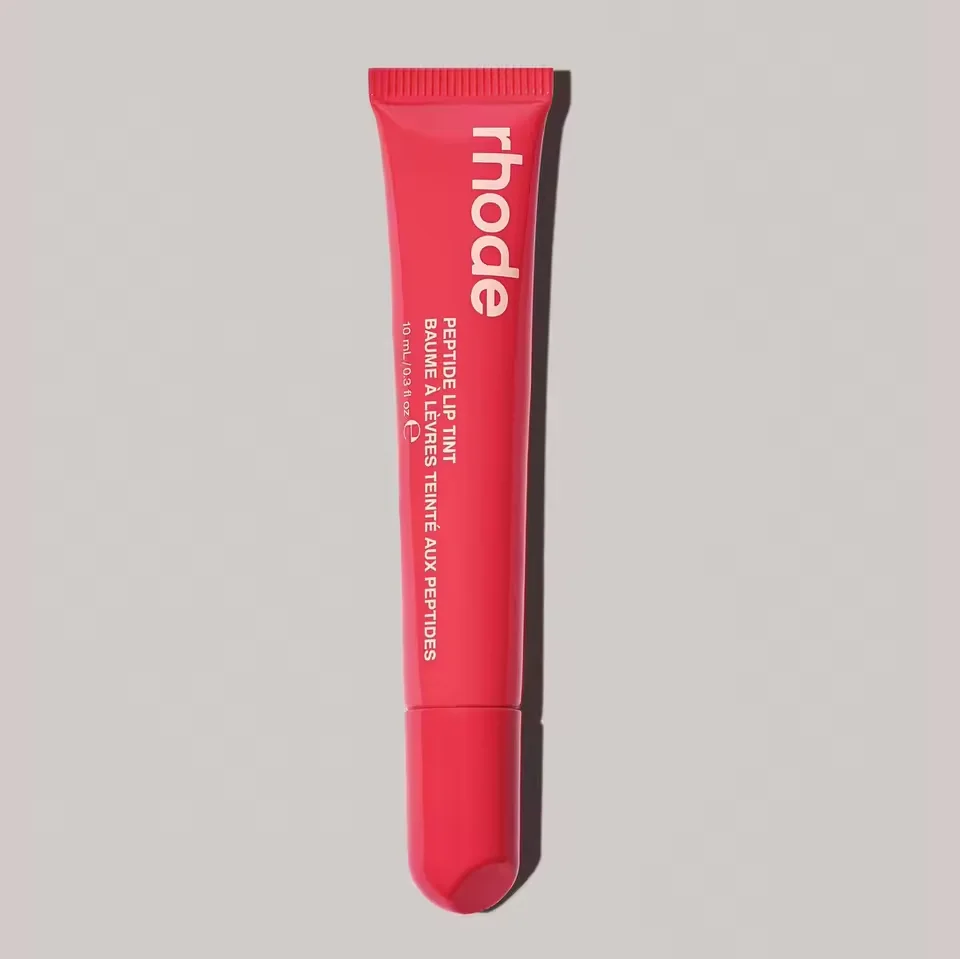 Rhodeskin Spring Lipgloss Lippenbalsam Glättender Lippenstift Langanhaltend Pflegend Tägliche Pflege für Frauen Make-up Feuchtigkeitsspender Rouge für Mädchen