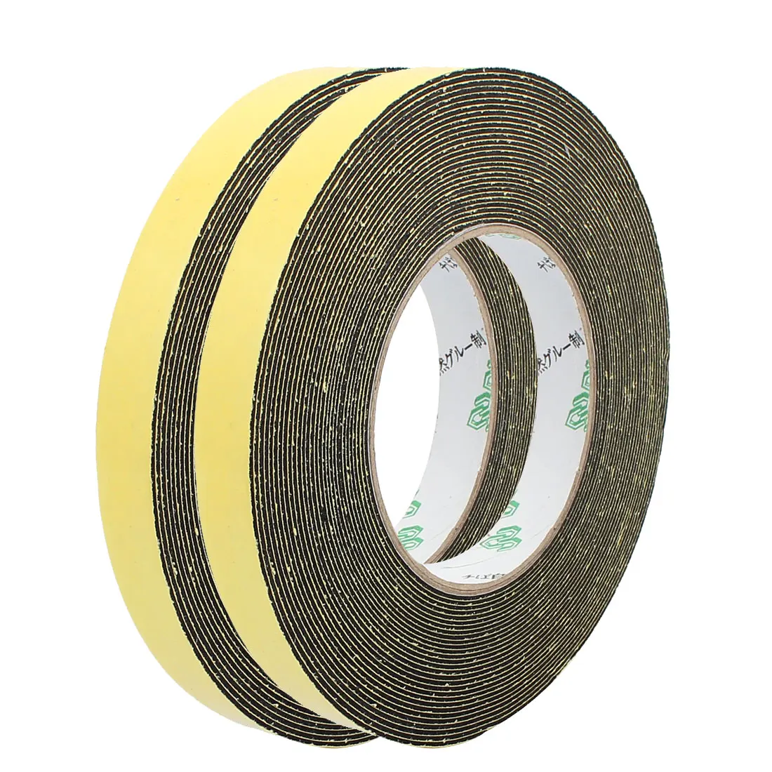 5/10M EVA Strip Segel Spons Berperekat 5-45Mm Lebar 1-3Mm Tebal Satu Sisi Pita Busa Spons Busa Hitam Segel Anti-tabrakan