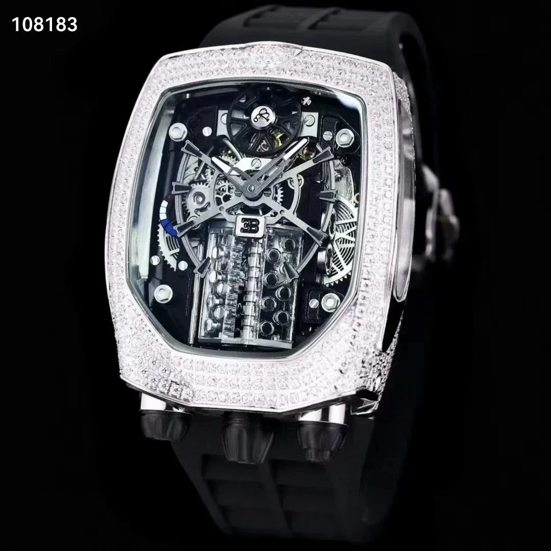 Advanced limited edition men's mechanical watch new design carving custom  automatic mechanical watch men's watch men's