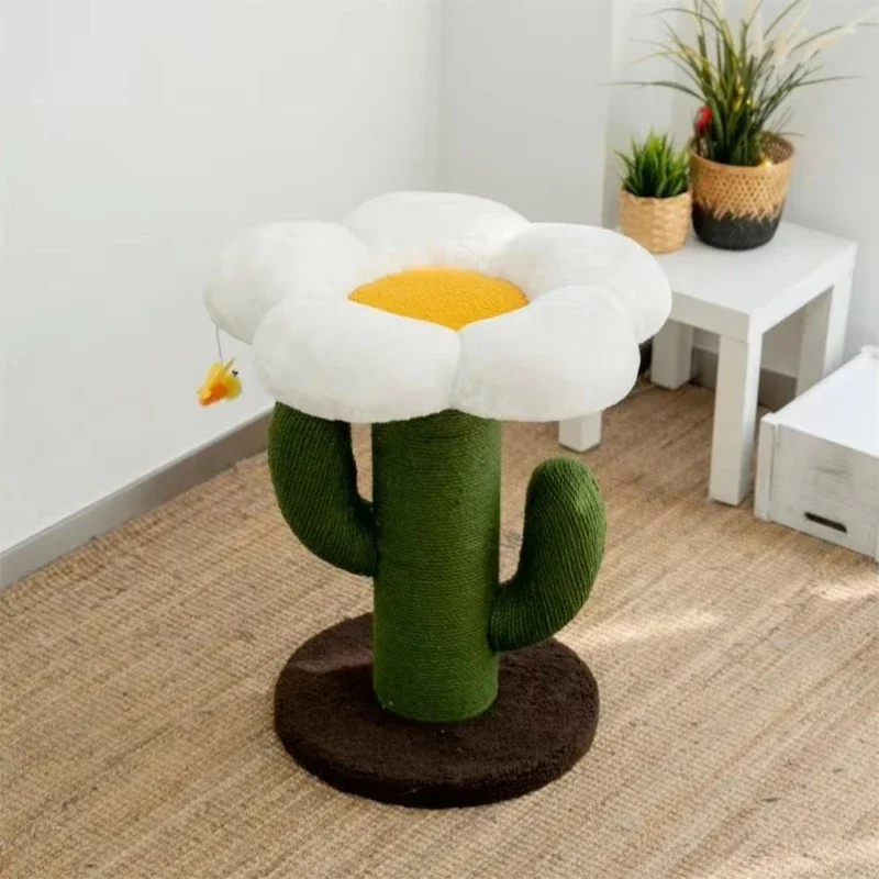 

Influencer Luxury Flower Cactus Cat Tree Halloween Nest, Grab Pile Large Cat Ragdoll, Maine Coon Cat Climbing Frame Carton