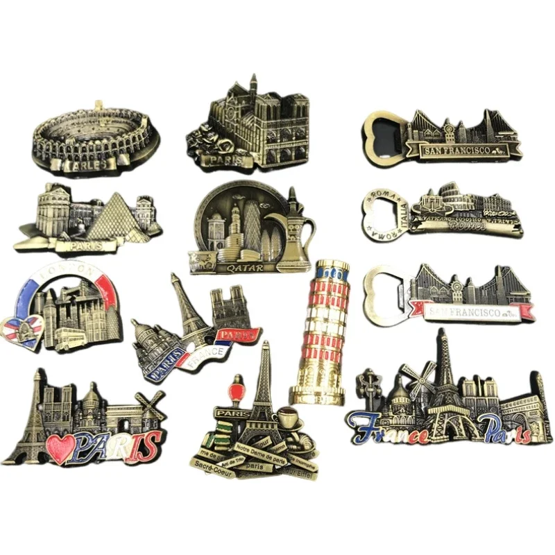 

Magnet Roma San Francisco Imanes Para Refrigerator Opener Arles Qatar London Torre Pendente Di Pisa Paris Souvenir