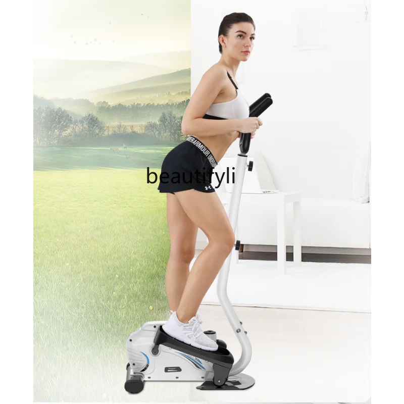 Elliptical Traine Home Fitness Equipment Small Indoor Weight Loss Mute Mini Treadmill Running Spacewalk Machine