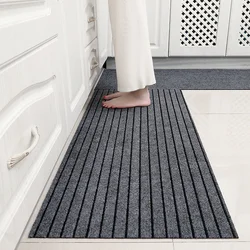 Modern Minimalist Square Floor Mat – Durable, Stain/Fade Resistant, Non-Slip Rubber Backing, Machine Washable for Indoor/Outdoor