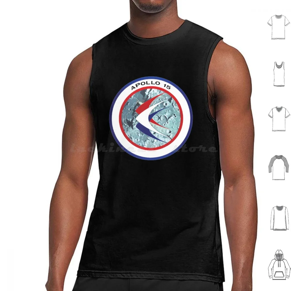 

Apollo 15 Tank Tops Vest Sleeveless Apollo 15 Driving On The Moon First Lunar Car Moon Space Explore Apollo Space Travel