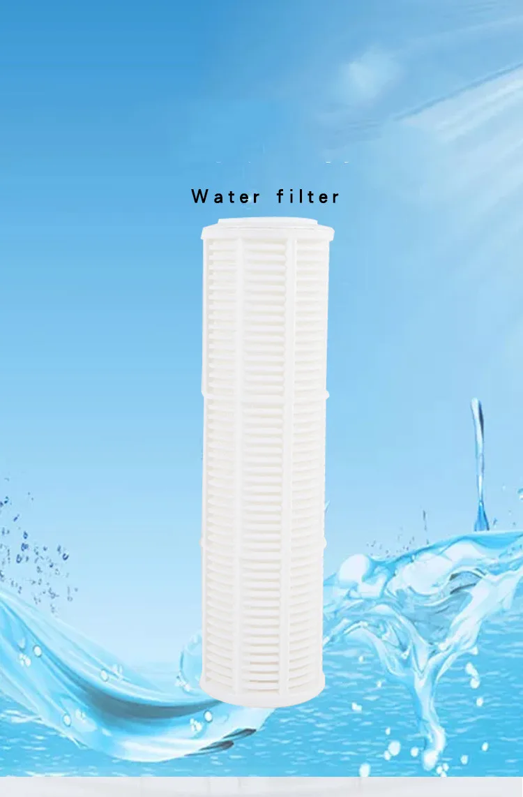 10 inch front microporous water purifier filter filling filter material DIY stainless steel high pressure washer filter element