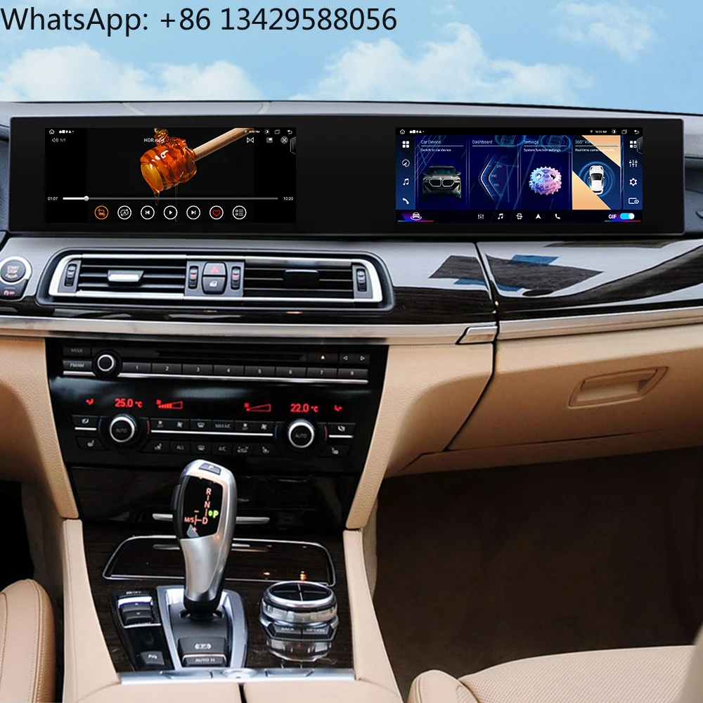 

BaoShang 10.26 Inch GPS Navigation Carplay for BMW 7 Series NBT 2013-2015 Wireless Carplay Android Auto Navi Multimedia Player