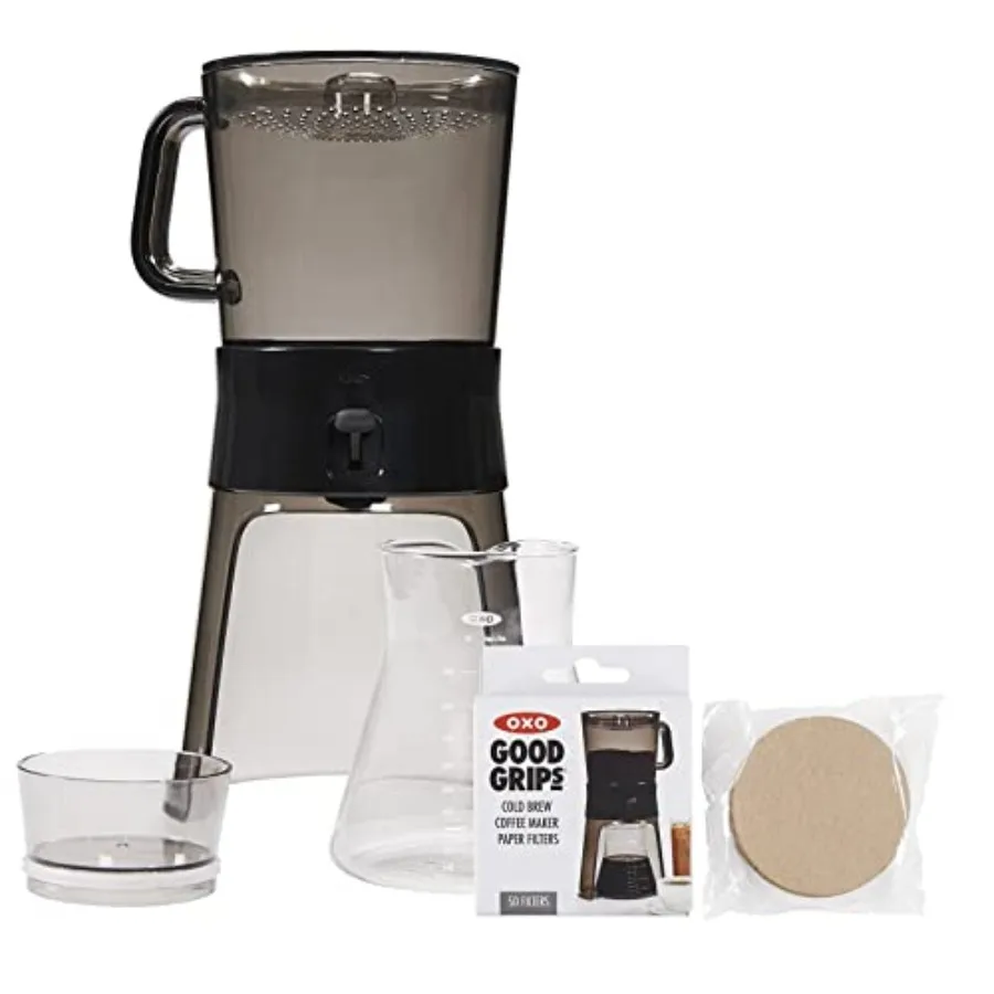 

Кофеварка Good Grips Cold Brew на 32 унции с 50 бумажными фильтрами