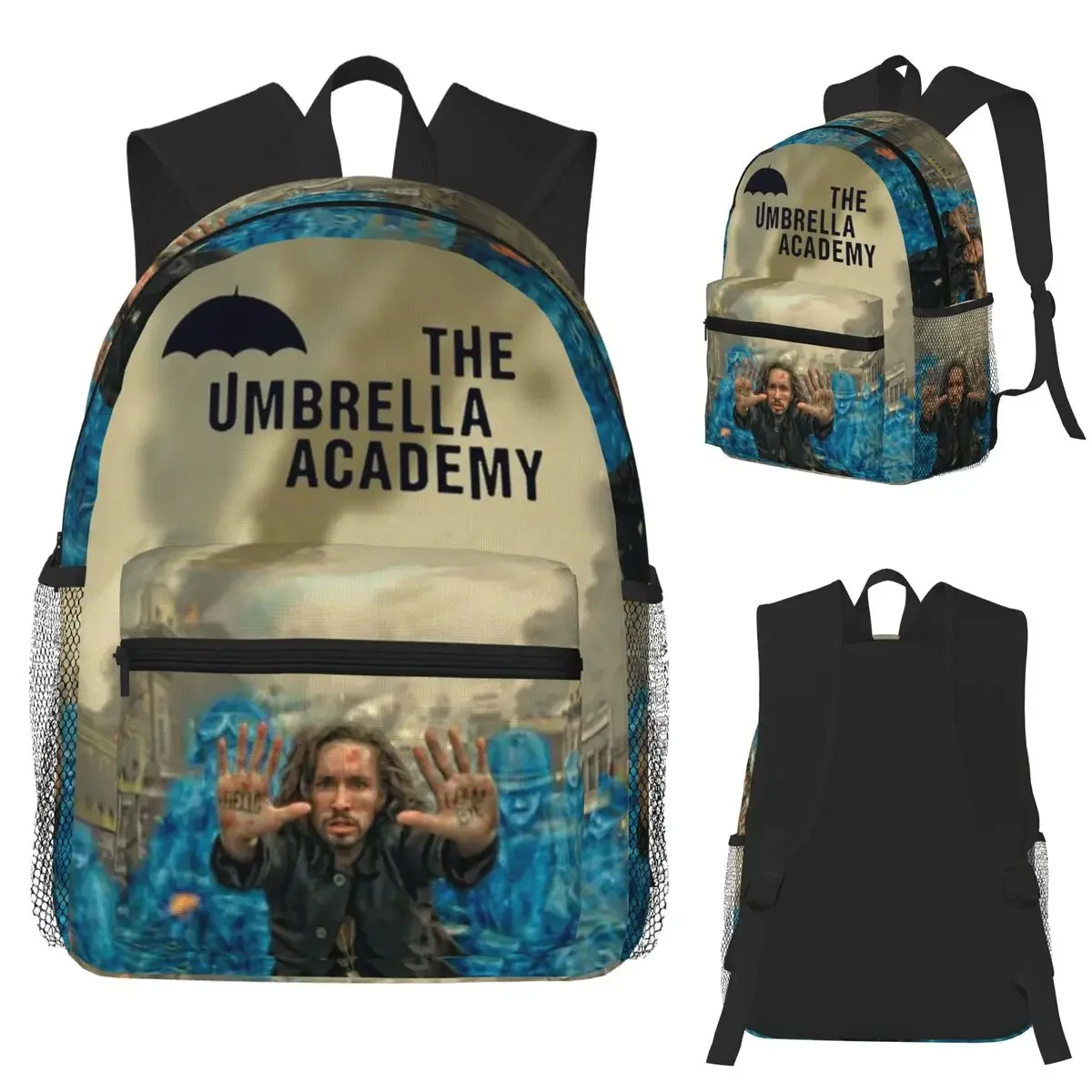 The Umbrella Academy Tv Student Backpack School Bag Hiking Travel Daypack for Men Women Fashion Bookbag Shoulder Bags